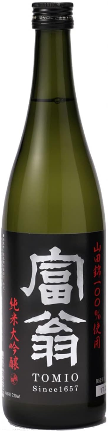 Sake Junmai DaiGinjo - Tomio 72 cl