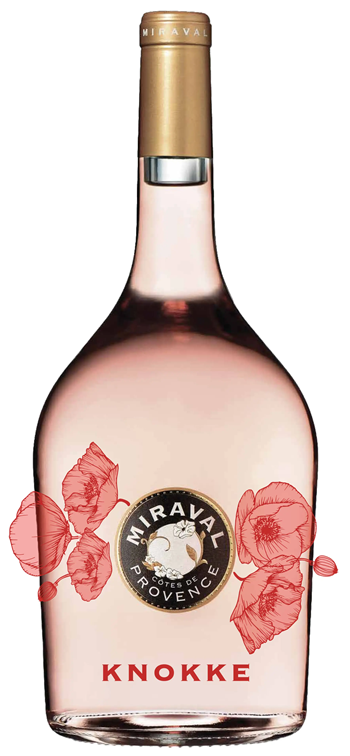 Rosé KNOKKE ROOD - Château Miraval 2025 600 cl
