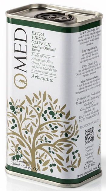OMed Arbequina tin 250ml