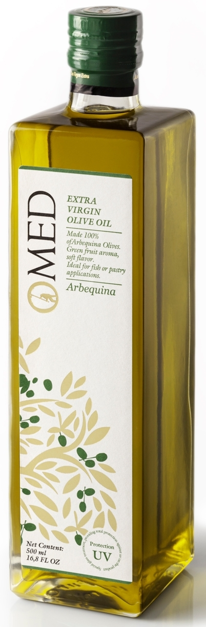 OMed Arbequina 500 ml - glass bottle