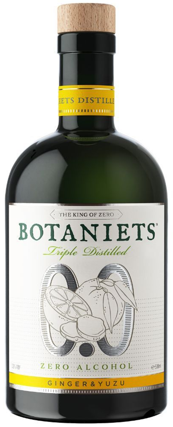 Ginger & Yuzu Zero Alcohol - Botaniets 50 cl