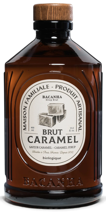Sirop Caramel Brut - Bacanha 400 ml - BIO