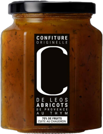 Confiture d Abricots au Thym - Domaine de Leos 323 gr